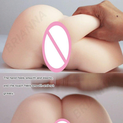 Japan Erotic actress Artificial 2KG Sexy Big Ass Real Vagina Anal Dual Channel Anal Sex Pussy Sex Toys for Men Masturbators
