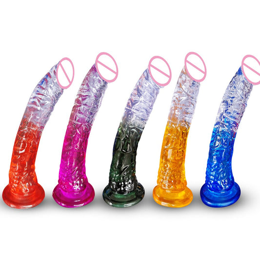Strong Suction Cup Jelly Big Realistic Dildo Large Penis Dick Anal Female Sexy Sex Toy for Women Adults 18 Men Sexyshop