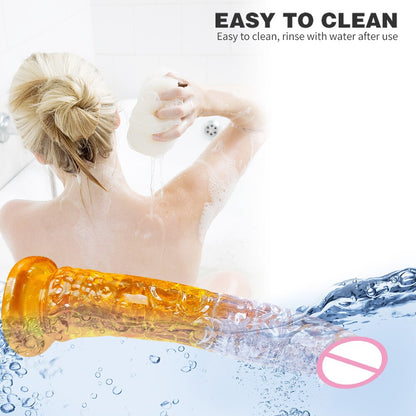 Strong Suction Cup Jelly Big Realistic Dildo Large Penis Dick Anal Female Sexy Sex Toy for Women Adults 18 Men Sexyshop