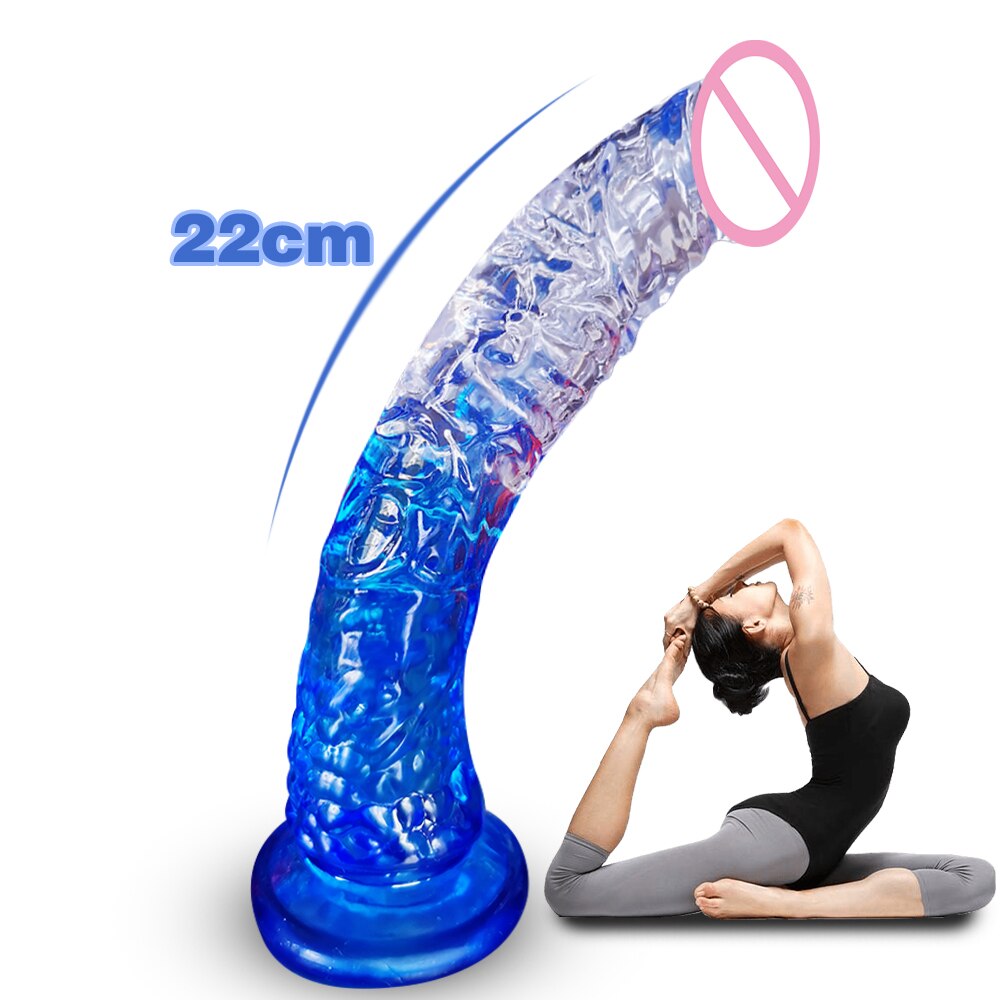 Strong Suction Cup Jelly Big Realistic Dildo Large Penis Dick Anal Female Sexy Sex Toy for Women Adults 18 Men Sexyshop
