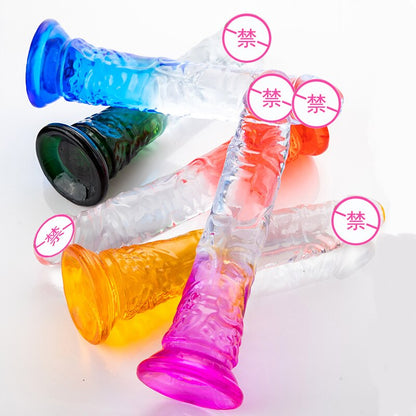 Strong Suction Cup Jelly Big Realistic Dildo Large Penis Dick Anal Female Sexy Sex Toy for Women Adults 18 Men Sexyshop