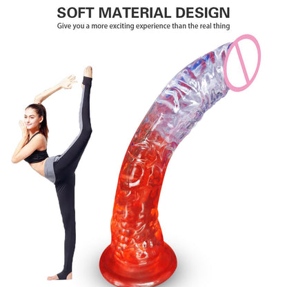 Strong Suction Cup Jelly Big Realistic Dildo Large Penis Dick Anal Female Sexy Sex Toy for Women Adults 18 Men Sexyshop
