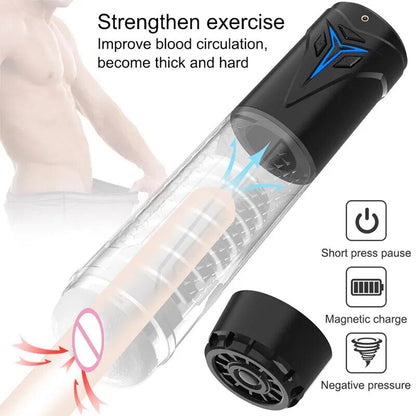 Jiuai Cheap Price 3D Artificial Vagina Automatic Sucking Thrusting Masturbator Cup Adult Sex Toy For Men