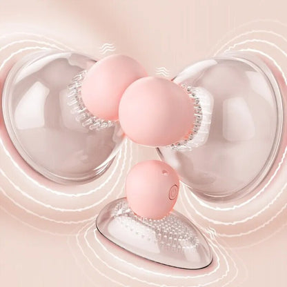 Rechargeable Nipple Vibrator Breast Massager Breast Enlargement Massager for Women Adult Sex Toy Breast Massager Pen Style