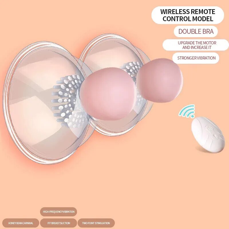 Rechargeable Nipple Vibrator Breast Massager Breast Enlargement Massager for Women Adult Sex Toy Breast Massager Pen Style