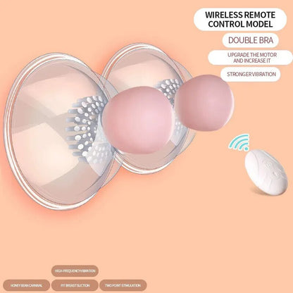 Rechargeable Nipple Vibrator Breast Massager Breast Enlargement Massager for Women Adult Sex Toy Breast Massager Pen Style