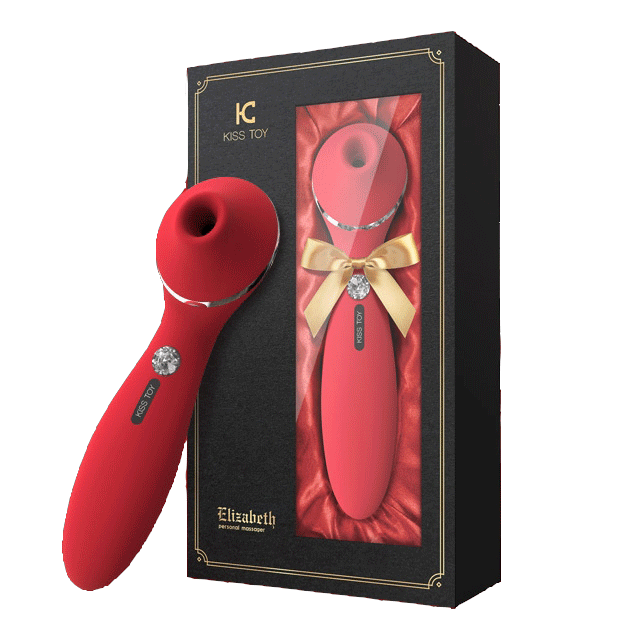 KISTOY Polly Plus 2-in-1 Warmer Vibrator Clitoris Sucking G-spot Stimulator Vibrating Dildo Sex Toys for Women