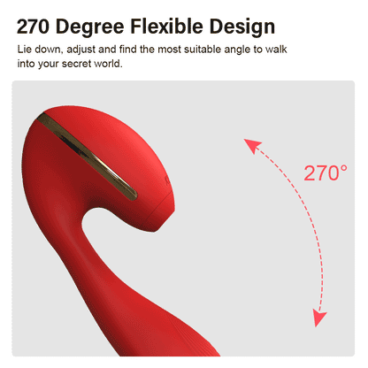 KISTOY Tina Wearable Sucking Vibrator Heating G-spot Stimulator Powerful Clitoris Sucker Sex Toys for Women
