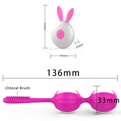 Remote Control Kegel Simulator Ben 10 Wa Vaginal Egg Vibrator Intimate Sex Toy for Adult Women's Vagina