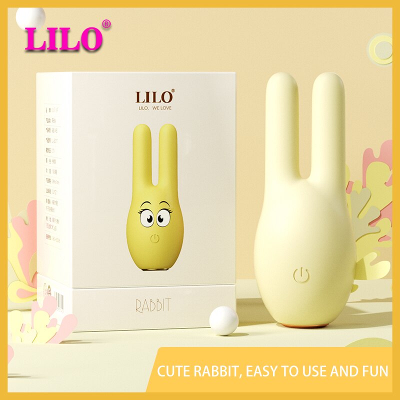 Rabbit Vibrator G-Spot Massage Female Nipple Clamp Clitoris Vagina Stimulator Female Masturbator
