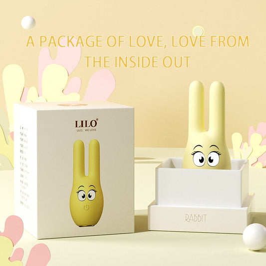 Rabbit Vibrator G-Spot Massage Female Nipple Clamp Clitoris Vagina Stimulator Female Masturbator