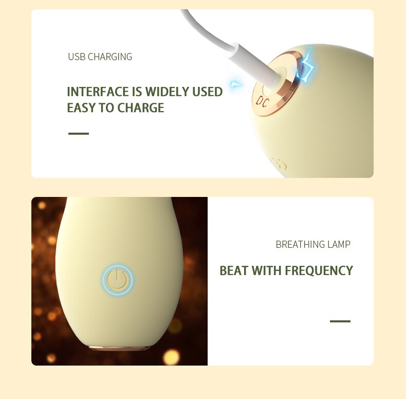 Rabbit Vibrator G-Spot Massage Female Nipple Clamp Clitoris Vagina Stimulator Female Masturbator