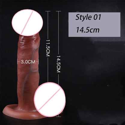 Realistic Large Penis Dildos with Suction Cup for Women Lesbian Toys Big Fake Dick Silicone Masturbation Adult Sex Products