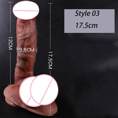 Realistic Large Penis Dildos with Suction Cup for Women Lesbian Toys Big Fake Dick Silicone Masturbation Adult Sex Products