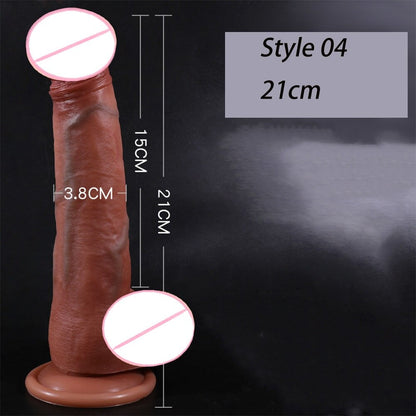 Realistic Large Penis Dildos with Suction Cup for Women Lesbian Toys Big Fake Dick Silicone Masturbation Adult Sex Products