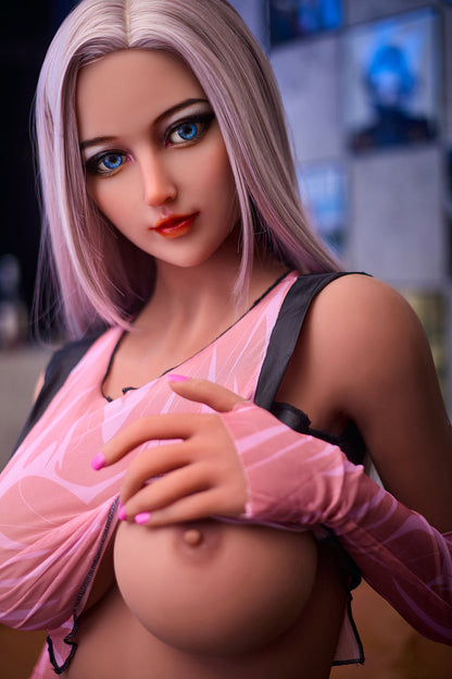 Kinsley 165cm Head TPE Big Boobs Full Body Hot American Girl Sex Doll NO.1055