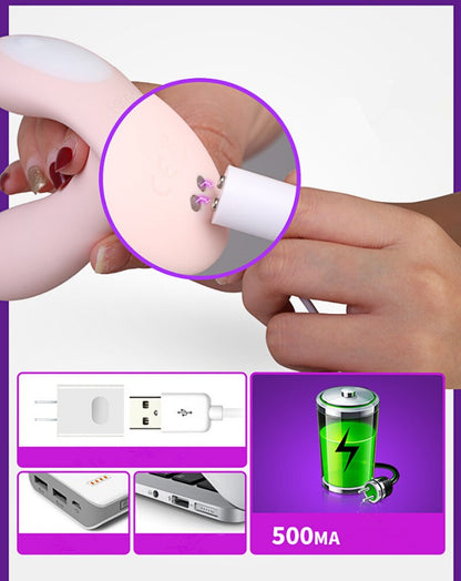 Leten 10-Speed Heating Vibrator, Clitoris G-Spot Massager with Remote Control, Wireless Strap-On Panties Sex Toys for Women