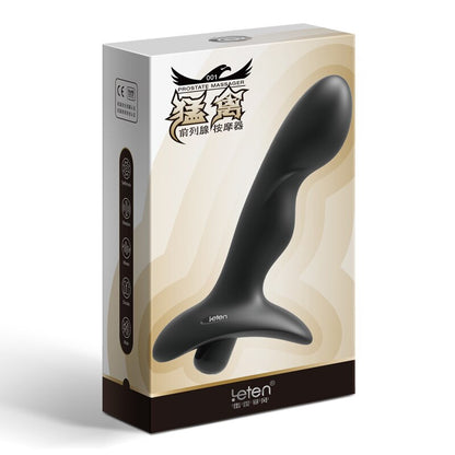 Leten 10-Speed Silicone Prostate Massager Anal Plug Vibrator Sex Toy for Men Women Guys Soft Anal Beads Adult Sex Products