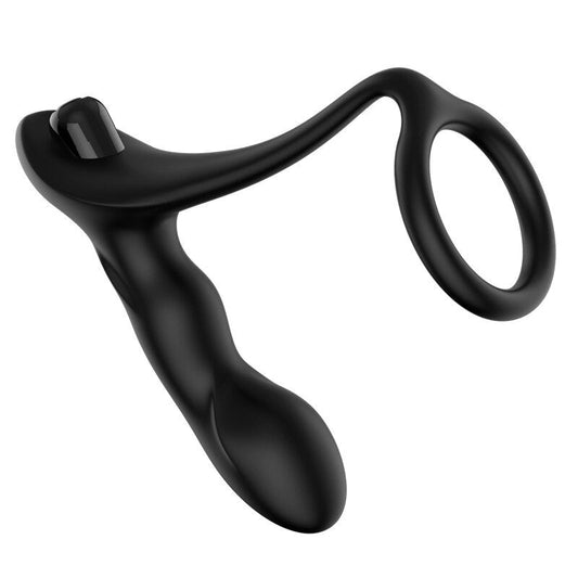 Leten 10-Speed Silicone Prostate Massager Anal Plug Vibrator Sex Toy for Men Women Guys Soft Anal Beads Adult Sex Products