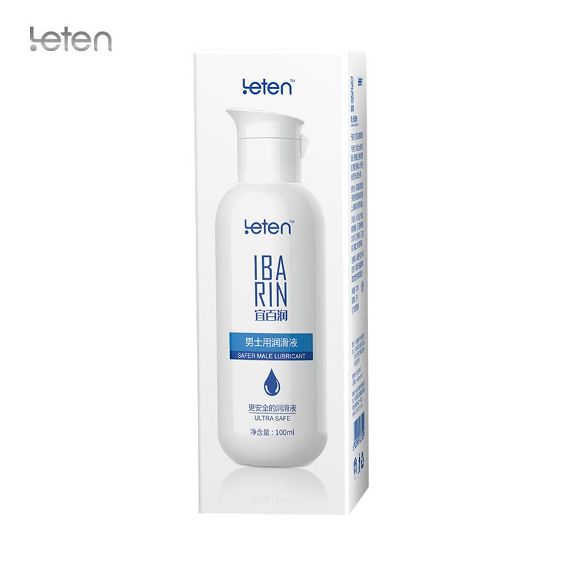 Leten 100ML Safer Male Lubricant Easy To Clean Lubricants Oil Gay Anal Sex Lubricant for Men Adult Sex Product
