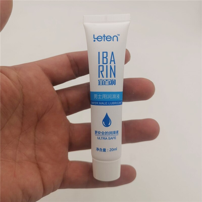 Leten 20ML Anal Lubricant for Sex Water-Based Personal Lubricant Sexual Massage Oil Sex Lube. Adult Sex Products