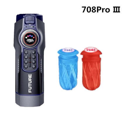 Leten 3D Machine Male Vagina, 10-Mode Retractable Automatic Sex Toy