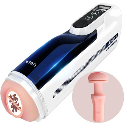 Leten A380 III Upgraded Piston Telescopic Masturbator Heating Vagina Thrusting Moaning Male Sex Toy