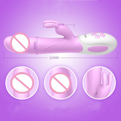 Leten Automatic Swing Vibrator Dildos Sex Toys for Women Vagina Multiple Angle Stimulator Mute One Key Orgasm Female Masturbator