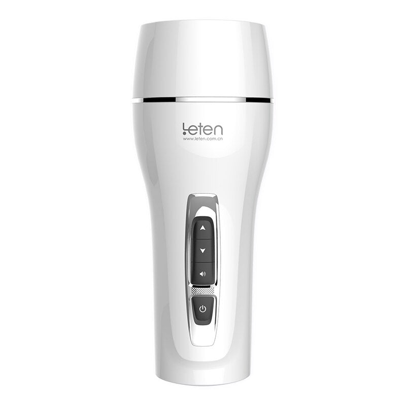 Leten Clamp Sucking Vibrating Male Masturbator Cup Realistic Vagina Real Pussy Sexual Moaning Sex Machine Sex Shop for Men