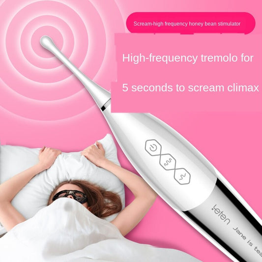 Leten Clit G-Spot Stimulator Ultrasonic High Frequency Vibrator Fast Orgasm Intimate Goods Silicone Sex Toys for Women