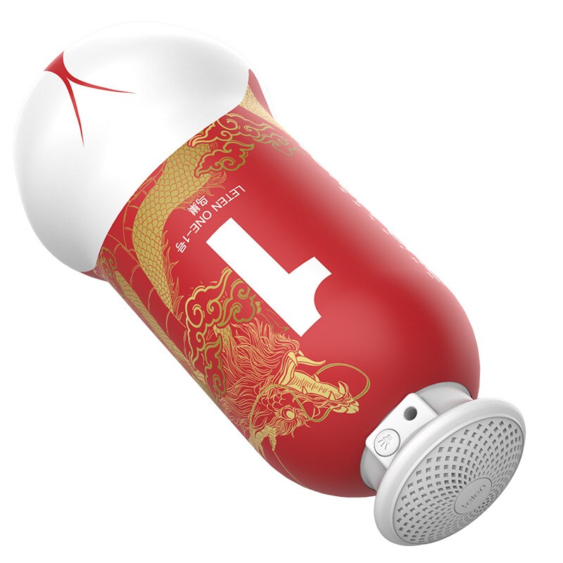 Leten Manual Anal Masturbator 3 Level Suction Vacuum. Automatic Female Sex Moaning. Virtual Skin for Men Masturbation Cup