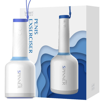 Leten Masturbators Cup Glans Penis Training Sex Toys for Men Powerful Lasting  10 Speed Telescopic and Rotation Strong Vibrating
