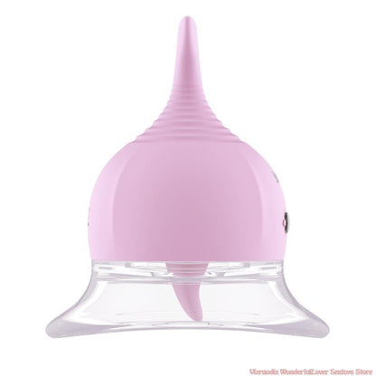 Leten Sucking Vibrator for Women - Tongue Lick, Nipple, Clit, Pussy, Oral, Blowjob, Clitoris Stimulator Sucker, Vibrating Sex Toy for Couples