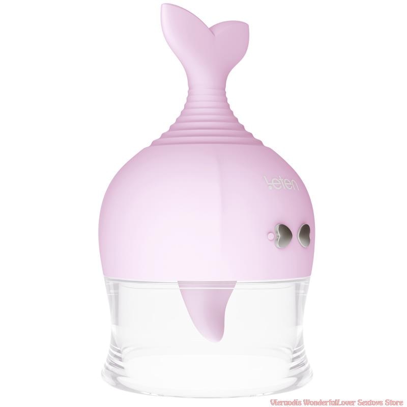 Leten Sucking Vibrator for Women - Tongue Lick, Nipple, Clit, Pussy, Oral, Blowjob, Clitoris Stimulator Sucker, Vibrating Sex Toy for Couples