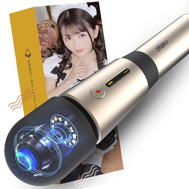 Leten Third-Generation Lightning Massage Wand Vibrator for Vagina Clitoris Stimulation, Masturbator Adult Sex Toy for Women