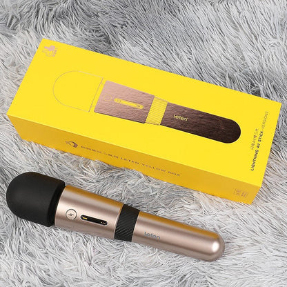 Leten Third-Generation Lightning Massage Wand Vibrators Vagina Clitoris Stimulation Masturbator Adult Sex Toy for Women