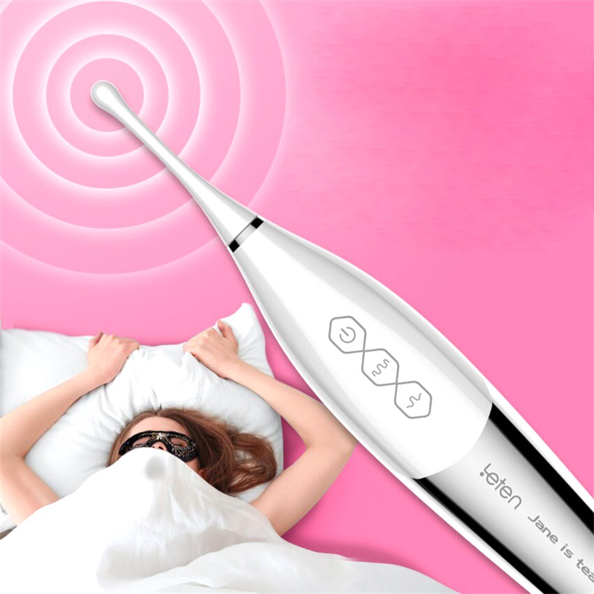 Leten USB Clitoris Stimulator Massager High-Frequency Vibrators Fast Scream Orgasm Female Masturbator Clit Vibrating for Women