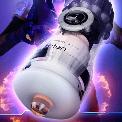 Vortex Spray 20-Sound Interactive Suction Cup Vibrator Fun Game for Men Penis Stimulator Adult Bedroom Toy