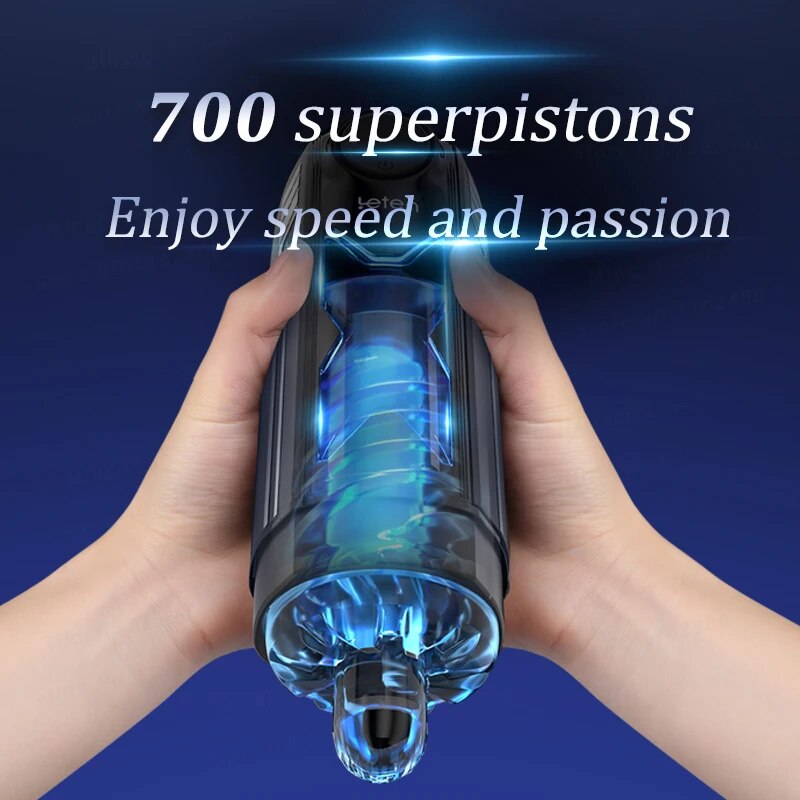 Leten X-Turbo Sex Toy Vibrator for Men Electric Piston High Speed 700 times/min