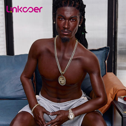 Linkooer 170ซม.ชายตุ๊กตายางซิลิโคน Big Penis ใหญ่ขนาดจริงรักตุ๊กตาผู้หญิงสำหรับเกย์ Masturbator กล้ามเนื้อหน้าท้อง