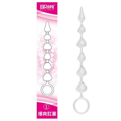 Liquid Silicone Beads Anal Expansion Backyard Speculum Pulls Ass Massage Anus G-spot Erotic Expander Unisex Flirt Training Game