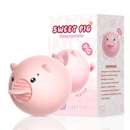 MINI หมูลิ้นเลีย Vibrator Clit G จุดกระตุ้นเพศของเล่นสำหรับผู้หญิง 10 โหมดชาร์จ Quick Orgasm เร้าอารมณ์ ...