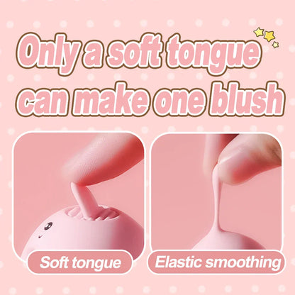 MINI Pig Lick Vibrator Clit G-spot Sex Toy for Women 10 Modes Rechargeable Quick Orgasm Arousal ...
