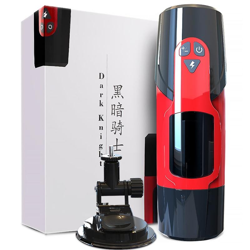 Male Masturbation Cup with 7*3 Adjustable Modes Automatic Telescopic Rotation Masturbator Sex Toys for Men