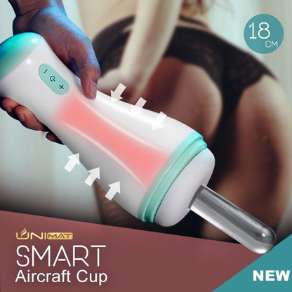 Male Masturbator Airbag Clip Wrapped Vacuum Clamp Real Blowjob Deep Throat Automatic Adult Sex Toys for Men Masturbation Cup
