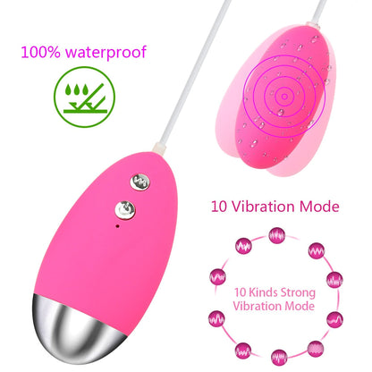 Man Nuo 10-Speed Egg Vibrator Sex Product Remote Control Vibrating Egg Sex Toys for Women Strong Vibration