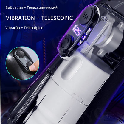 Automatic Piston Telescopic Smart Blowjob and Suction Masturbator Sex Machine for Male Adults, Sex Toys for Men