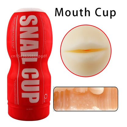 3D Pussy Masturbator Cup, Realistic Vagina Male Silicone Masturbator Suction Cup, Sex Shop Sex Toys for Men