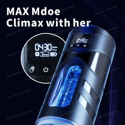 Automatic Male Masturbator, Sex Doll Sucking Machine Blowjob Vagina Masturbation Pussy Vibrator Sex Toys for Men