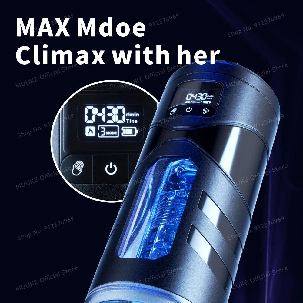 Automatic Male Masturbator, Pussy Sucking Machine, Blowjob, Vaginal Masturbation, Pussy Vibrator, Sex Toy for Men